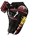 Drill Holster by Bastex - Heavy Duty Belt Worn Right Handed Holder, Fits Most T Handle Drills - Black and Red