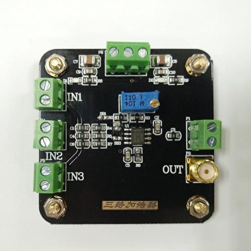 Diybigworld Three way adder op amp module phase addition and reverse phase addition circuit flexible
