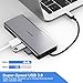 Updated USB C Hub, YEMO 11 in 1 Type C Adapter Dock with Giga Ethernet, 4K USBC to HDMI, VGA, 2 USB3.0 2 USB2.0 PD, SD TF Card Reader, Audio/Mic, for MacBook Pro and Other Type C Laptops