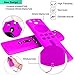 [2 Pack] Silicone Cover for Fire TV Stick 4K / Fire TV Cube/Fire TV (3rd Gen) Compatible with All-New 2nd Gen Alexa Voice Remote Control (Red and Purple)