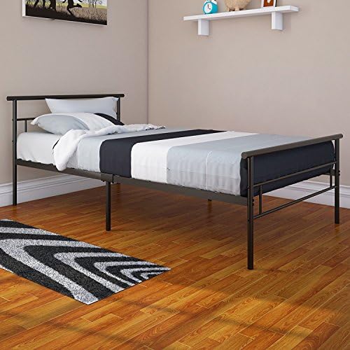 Rack Furniture Twin Metal Bed Frame - Black