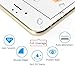 Mimoday for iPhone 7 Plus Screen Protector Tempered Glass Edge to Edge Film Clear Glass Screen Cover with Easy Installation Frame White (2 Pack)