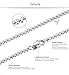 Jstyle Womens Stainless Steel Chain Necklace for Men Rolo Cable Link 2MM 20 Inch