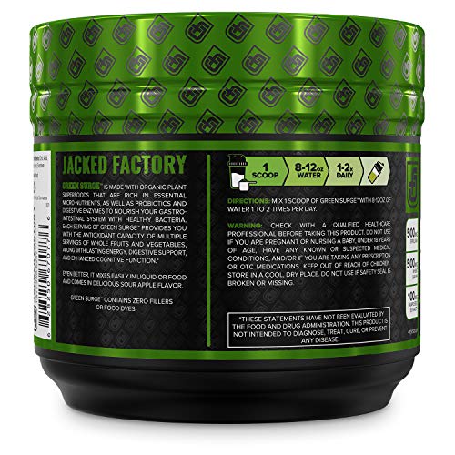 Green Surge Green Superfood Powder Supplement Keto Friendly Greens