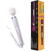 Finever Power Massager Big Tool Electric Foot Neck Back Hand Leg Arm Shoulder Massage Aches Sports Recovery for Women (White Color)