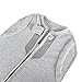 Woombie Convertible Swaddle Blanket with Vent, Twilight/Heathered Gray, 14-19 Pound