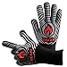 ICCKER Grill Gloves - 1112&deg;F (600&deg;C) Extremely Heat Resistant BBQ Gloves, 14"（36CM） Grilling Cooking Gloves, Premium Insulated & Anti-Slip Aramid Oven Mitts, 1 Pair primary