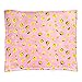 Pink Throw Blanket, Adorable Soft Large Fluffy Lightweight Blanket for Girls and Boys, Toddlers Kids Teens and Young Adults (50in x 60in)
