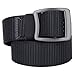 JINIU Men's Nylon Canvas Web Belt Military Casual Outdoor Army Tactical Buckle Belt