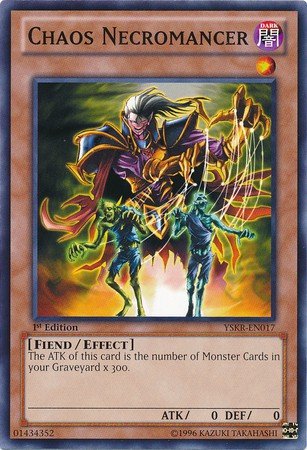 Yu-Gi-Oh! - Chaos Necromancer (YSKR-EN017) - Starter Deck: Kaiba Reloaded - 1st Edition - Common