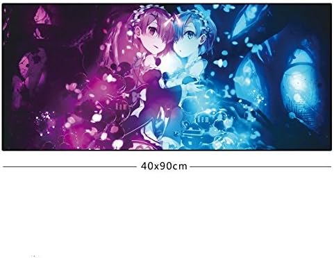 JINHONG XXL Professional Large Mouse Pat & Computer Game Mouse Mat (35.5x15.7x0.12IN Anime mouse pad)(ZZZ007)