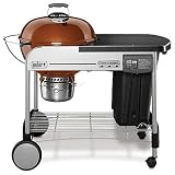 Weber 15502001 Performer Deluxe Charcoal Grill, 22-Inch, Copper