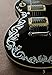 Jockomo Cowboy Fancy Vine WT Guitar Bass Inlay Sticker