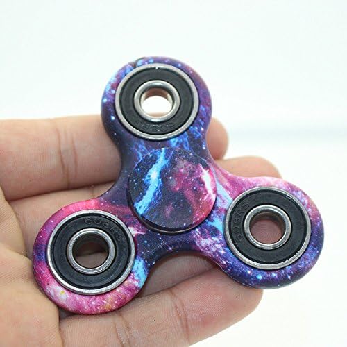 Hand Spinner Toys 3D Starry sky Spins Smoothly Fast,Stress Reducer Relieve Anxiety and Boredom,ADD ADHD Focus Toy (Starry sky 2)