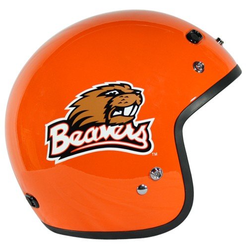 Motorcycle Helmet Oregon State University Beavers Three