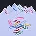 Dxg 450 Pieces Colored Paper Clips, 28mm, 50mm, Assorted Colors
