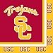 20-Count NCAA Paper Lunch Napkins, USC Trojans