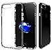 iPhone 7 Plus Case, Comsoon [Crystal Clear] Soft Transparent TPU Bumper Case Cover[Shock Cushion] + Reinforced Hard PC Frame [Scratch Resistant] Slim Protective Case for Apple iPhone 7 Plus (black)