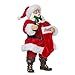 Kurt S. Adler Kurt Adler 10-Inch Santa with Coke Bottle and Stocking