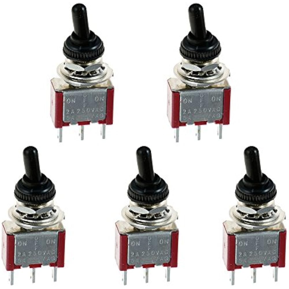 On/Off/On Momentary Mini Miniature Toggle Switch Car Dash Dashboard