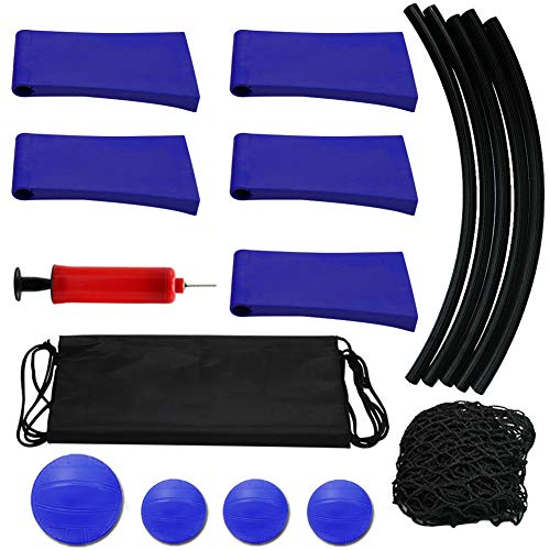 YourPartner Volleyball Spike Game for Beach, Lawn, Outdoor, Yard Playing, Blue - Thumbnail 5