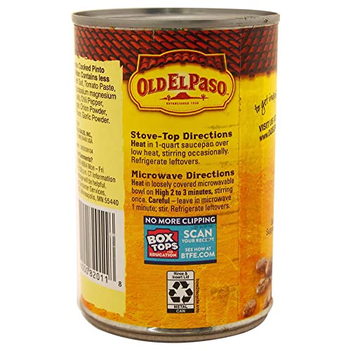 Old El Paso Fat Free Refried Beans, 16 oz. Pricepulse