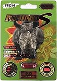 RHINO S Male Sexual Performance Enhancement Pill (5 Pills Pack)
