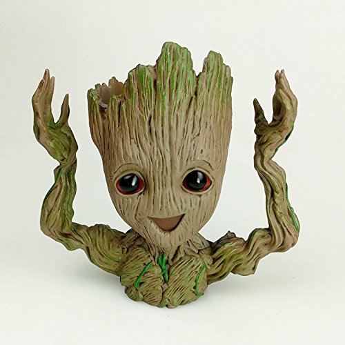 Happy Eshop Kawaii Flowerpot Guardians Of The Galaxy Tree Baby Groot Action Figures Cute Model Toy Flower Pot With Hole Pen Pot Best New Year Gifts For Kids Pricepulse