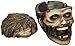 Evil Undead Zombie Head Ashtray Statue with Cover for Spooky Graveyard Halloween Party Decorations and Decorative Medieval & Gothic Decor Sculptures As Whimsical Novelty Gifts by Home-n-Gifts