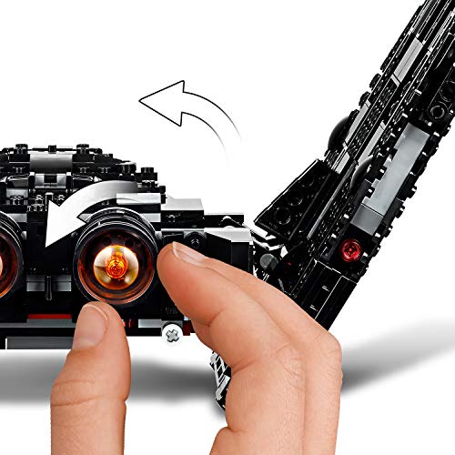 LEGO 75256 Star Wars Kylo Rens Shuttle, Raumschiff-Bauset mit 2 Spring Shootern, Der Aufstieg Skywalkers Kollektion – Bild 5