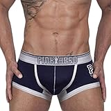 Neartime Men's Underwear, Underpants Knickers Mens Boxer Briefs Shorts Trunk (M, Dark Blue)