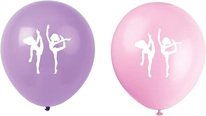 Amazon Com Magjuche Gymnastics Party Balloons 16pcs Girl Kids