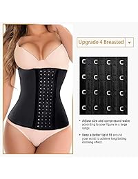 Vandeng - Corsé de látex para pérdida de peso para mujer