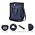 Kato 6 Bottle Wine Carrier - Insulated Wine Carrying Case Cooler Tote Bag Travel or Picnic, Perfect Wine Lover Gift, Black