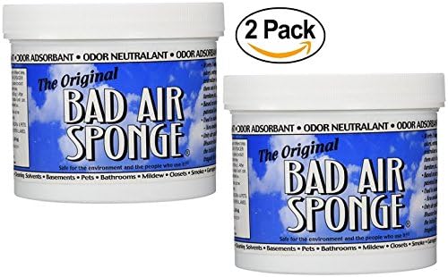 New Bad Air Sponge All Purpose Odor Neutralant 2 LB ea (Pack of 2)