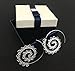 Womens Ethnic Gypsy Swirl Hoop Earrings Bohemia Jewelry