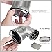 Soap dispenser, OPERNEE Automatic Touchless Stainless Steel Fingerprint Resistant IR Sensor Hand Free Auto Soap Dispenser Perfect for Kitchen and Bathroom (Stainless Steel)