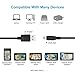 IBERLS 2-Pack USB Mini Cable Long Power Cord for Garmin Nuvi Navigator 2589lmt, 50lm, 2555lmt, 2595lmt, 40lm, 1300, 255w, 1450, 1350, 500, 800, 200, 62s Charger Cord