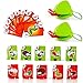 Sacow Catch Bugs Game, Tic Tac Tongue Catch Bugs Game Take Card-Eat Pest Car, Funny Desktop Games Board Games for Kids Adults Families
