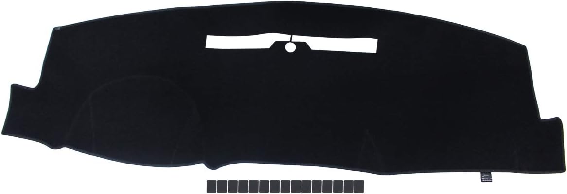 NewYall Black Dashboard Cover Dash Mat Pad Dashmat