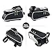 Sireck Bicycle Bag Waterproof and Touch Screen Mountain Road Bike Front Frame Tube Bag Cycling Phone Holder for 6″ Cellphonethumb 2