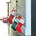 DermaPAD Tall Metal Christmas Stocking Holder Stand - Gold