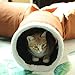 CO-Z 3-Way Collapsible Pet Toy Tunnel for Cat, Rabbit, Puppy, Kitty, Kitten, Indoor or Outdoor Use