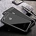 Baseus Hard PC, Flexible TPU Ultra Slim Clear Case Premium Hybrid Protective Cover for Apple iPhone 8/7 Plus, Black