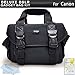 Deluxe Rugged Camcorder Bag/Case For Canon VIXIA HF R700, HF R72, HF R70, HF R62, HF R60, HF R600, HF R82, HF R80, HF R800, HF G10, HF G20, HF G30, HF G40 HD Camcorder + More
