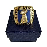 YIYICOOL New York Giant 1986 Super Bowl Championship Rings Size 11 Replica