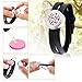 RoyAroma Aromatherapy Essential Oil Diffuser Bracelet, Stainless Steel Locket Bracelet PU Wristband with 12 Colors Refill Pads