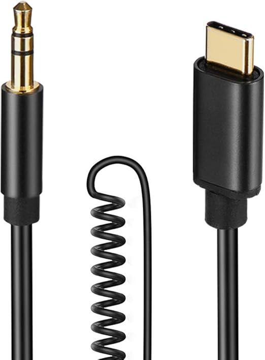 Amazon TypeC オーディオケーブル ARCHEER 4.6ft USB Type C to 3.5mm ジャックケーブル カー