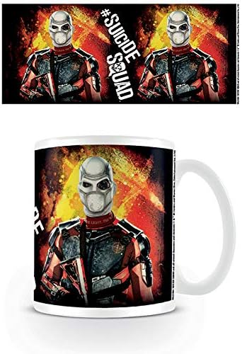 Suicidio Squad Deadshot Taza de cerámica: Amazon.es: Hogar