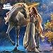 Adult Jigsaw Sophia and the Unicorn by Elena Goryachkina: 1000 Piece Jigsaw Puzzle (1000-piece jigsaws) by 